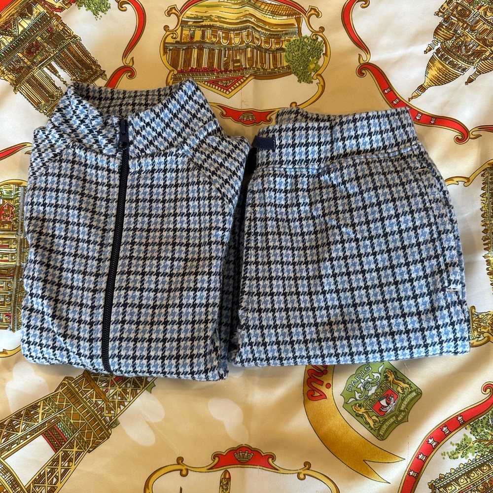 Janie and jack boys Match set top and pants size 7